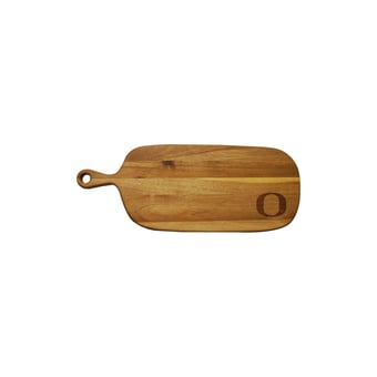 Oregon Ducks Acacia Paddle Serving Board
