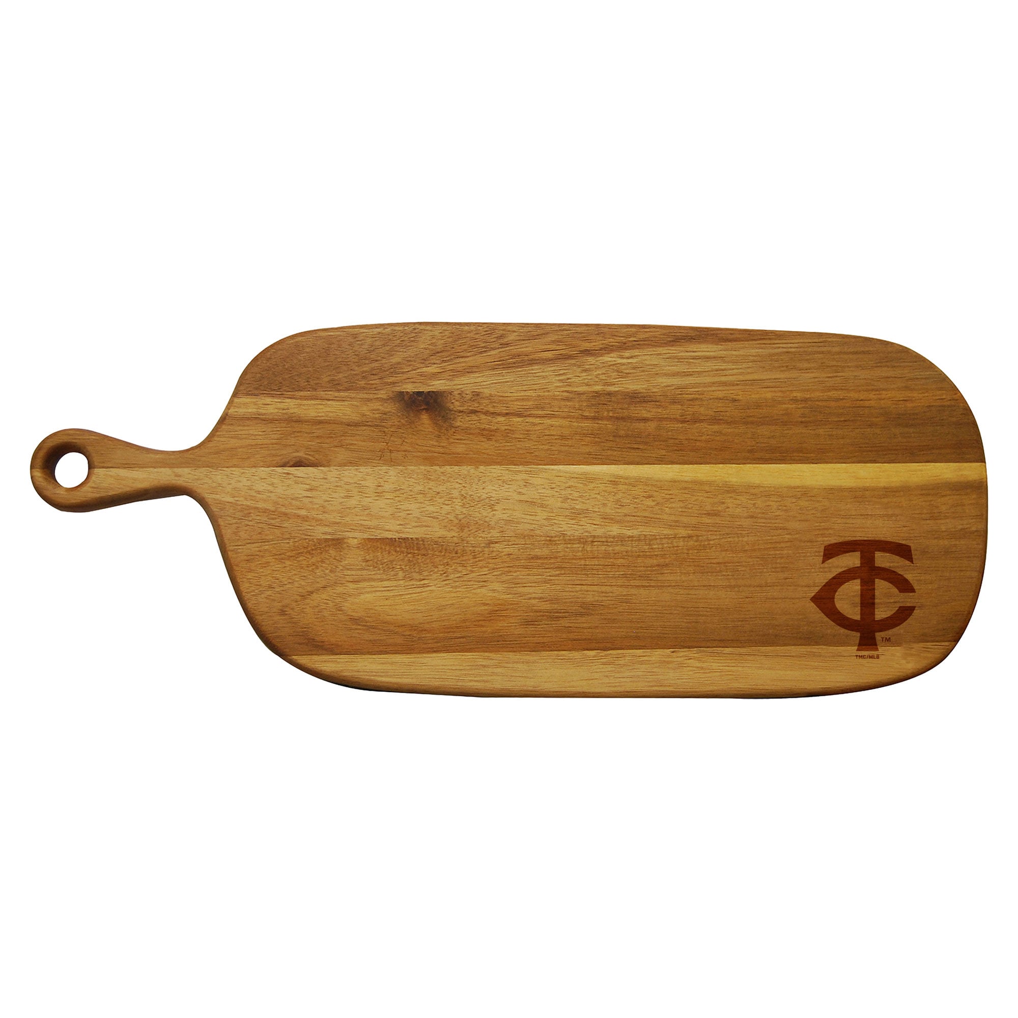 Minnesota Twins Acacia Paddle Serving Board
