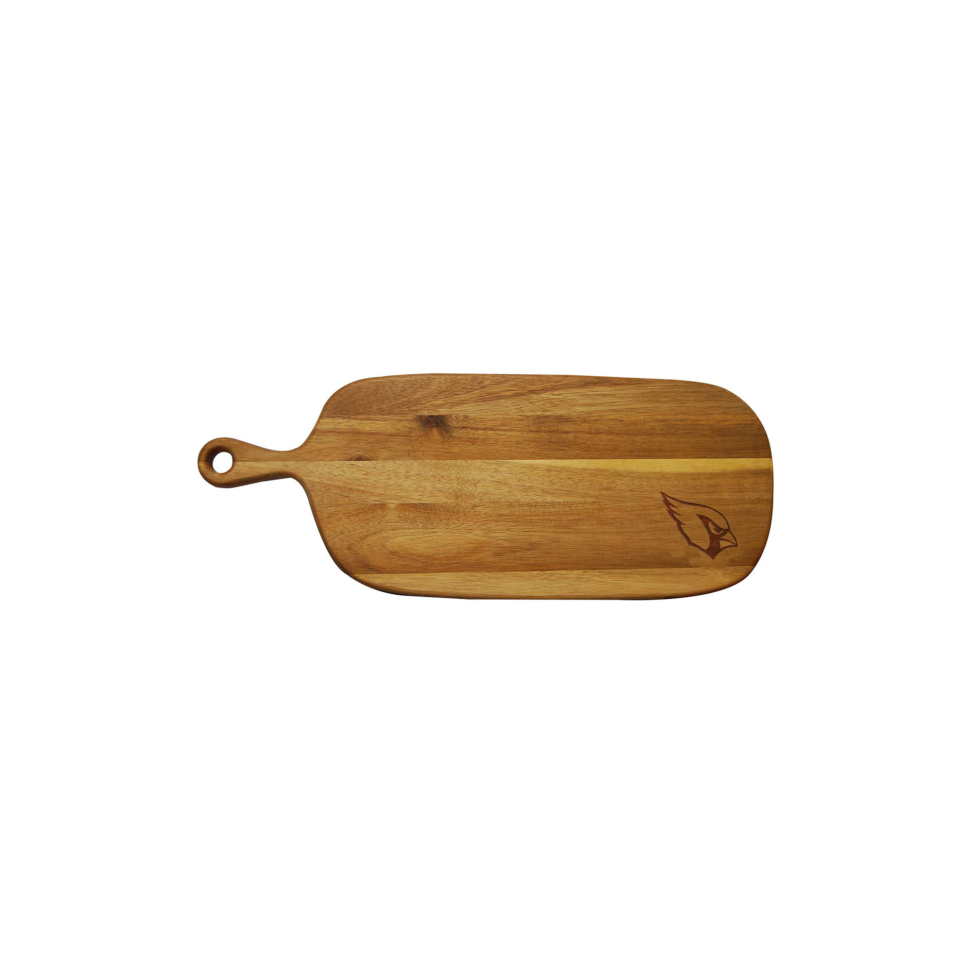 Arizona Cardinals Acacia Paddle Serving Board Arizona Cardinals Acacia Paddle Serving Board