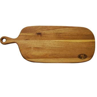 San Francisco 49ers Acacia Paddle Serving Board