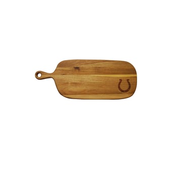 Indianapolis Colts Acacia Paddle Serving Board