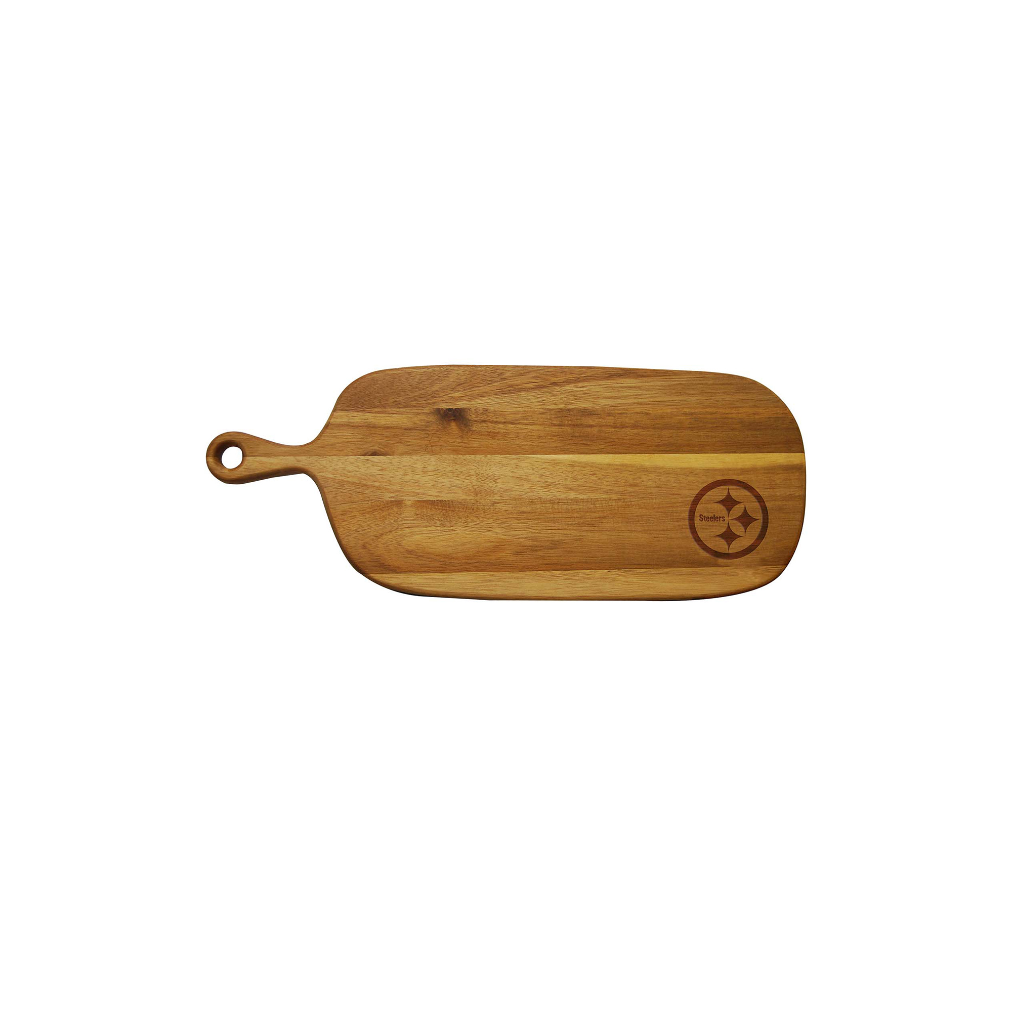 Pittsburgh Steelers Acacia Paddle Serving Board
