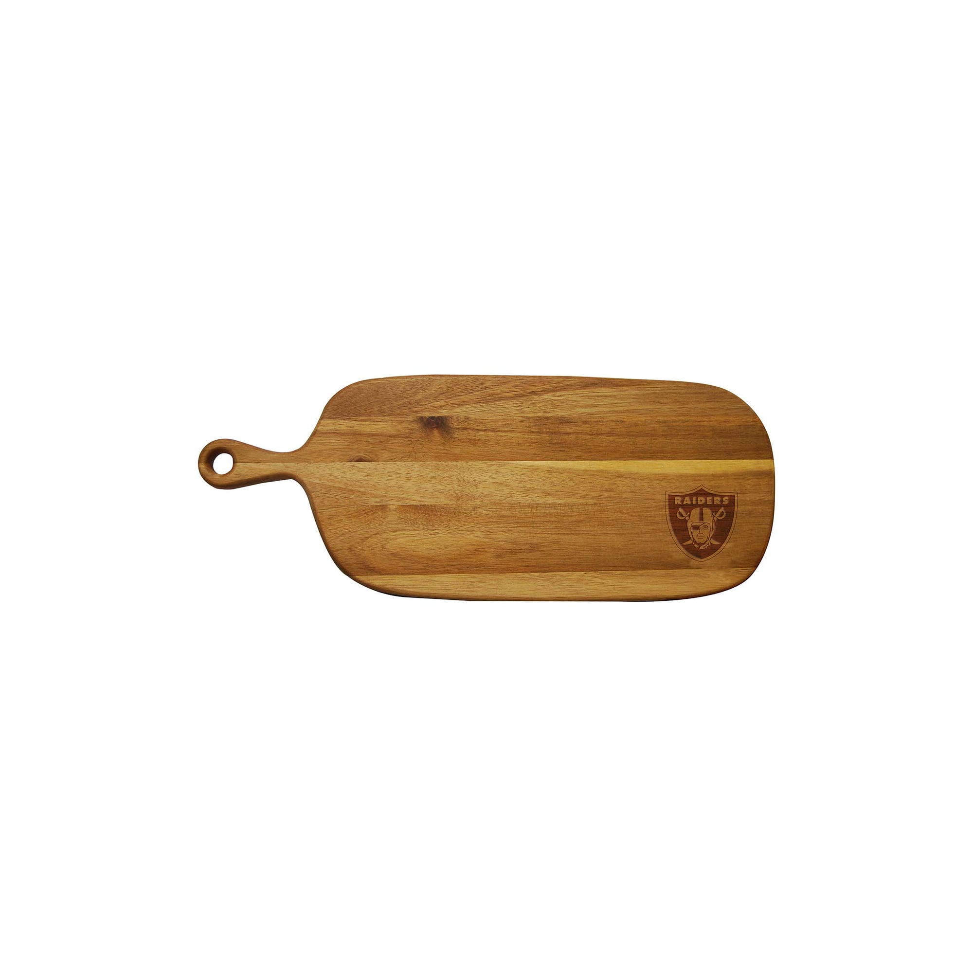 Las Vegas Raiders Acacia Paddle Serving Board