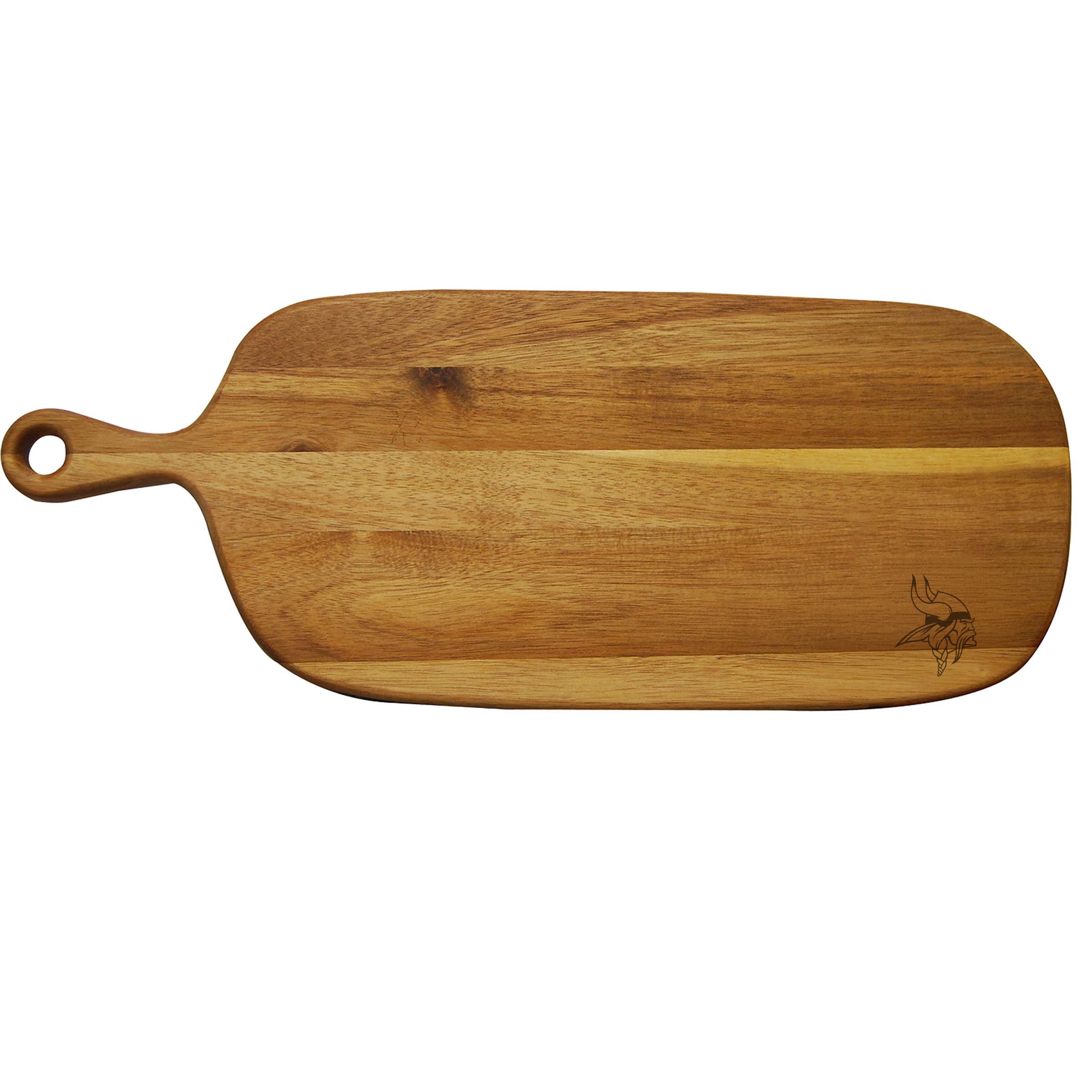 Minnesota Vikings Acacia Paddle Serving Board
