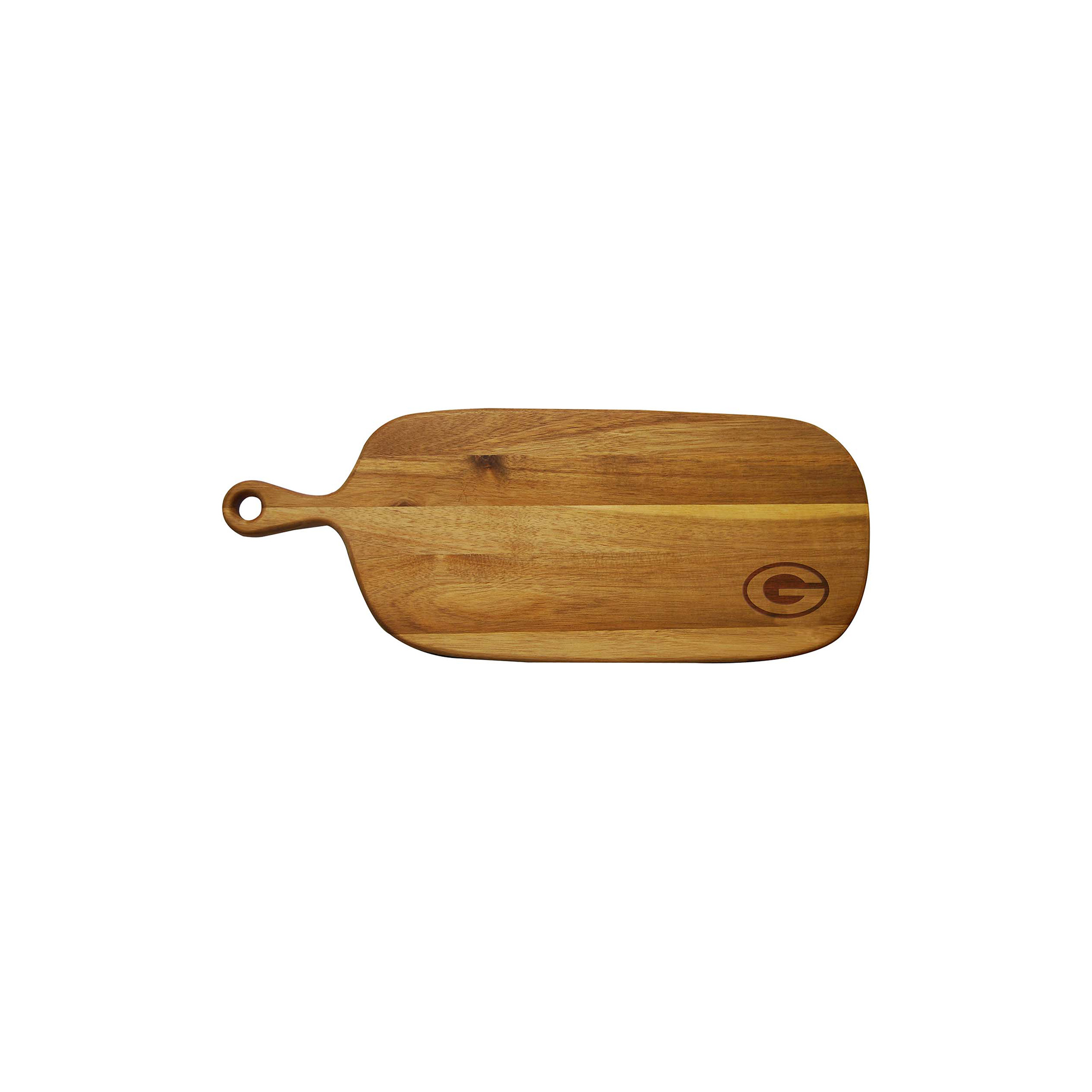 Green Bay Packers Acacia Paddle Serving Board