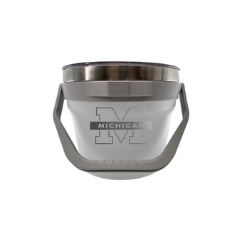 Michigan Wolverines 7.2L Double Wall Ice Bucket