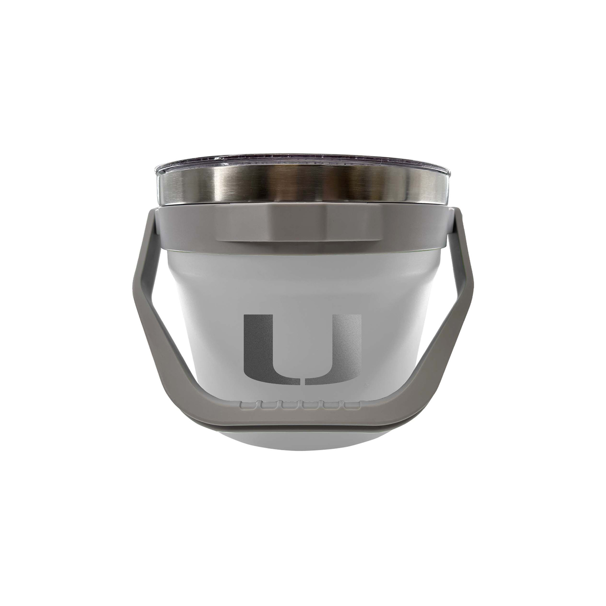 Miami Hurricanes 7.2L Double Wall Ice Bucket