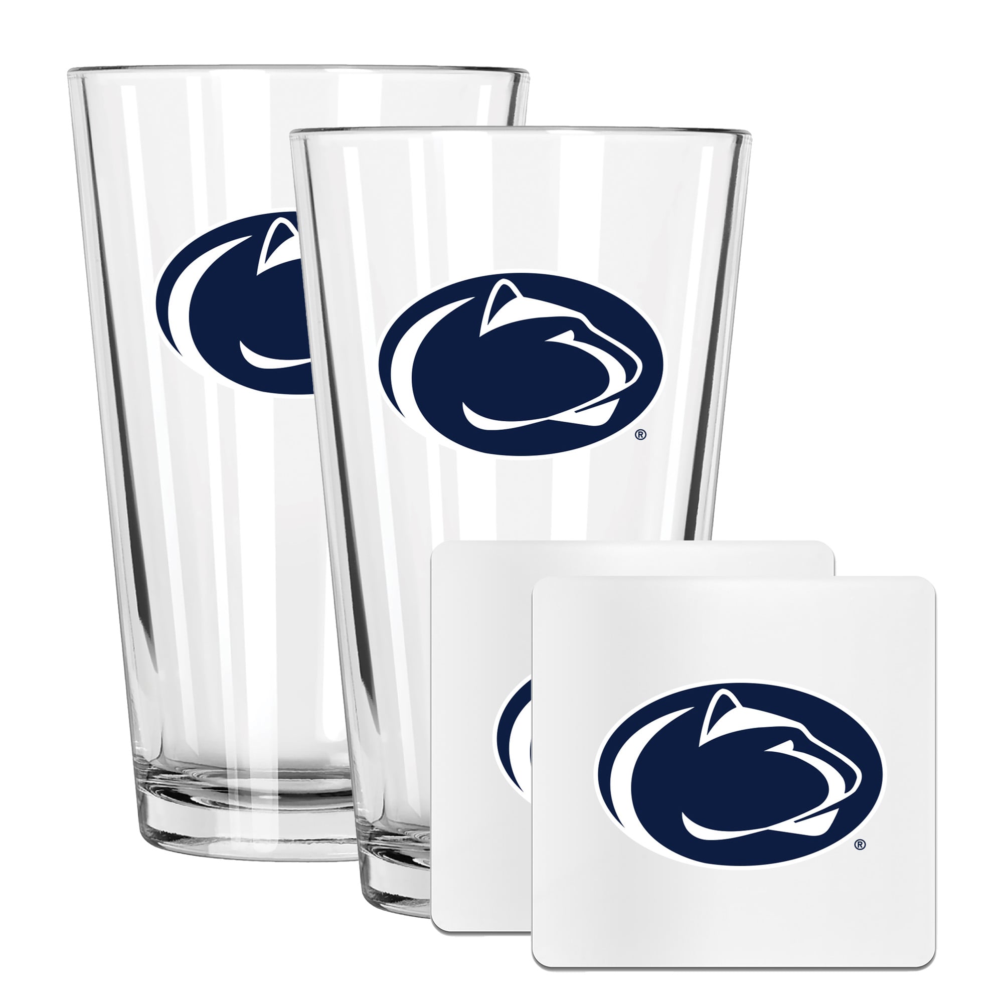The Memory Company Penn State Nittany Lions 16oz. Pint Glass and Coaster Set
