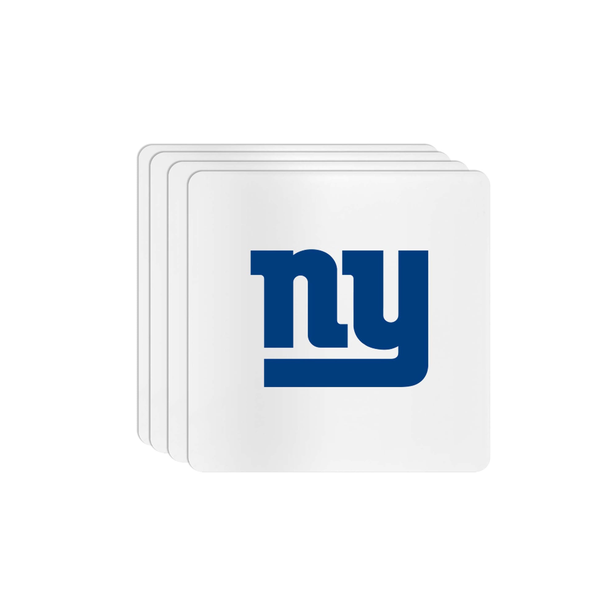 The Memory Company New York Giants Square Ceramic Coaster Set The Memory Company New York Giants Square Ceramic Coaster Set