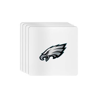 The Memory Company Philadelphia Eagles Square Ceramic Coaster Set