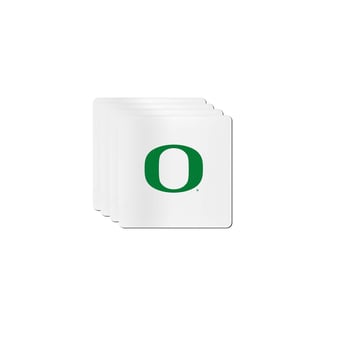 The Memory Company Oregon Ducks Square Ceramic Coaster Set