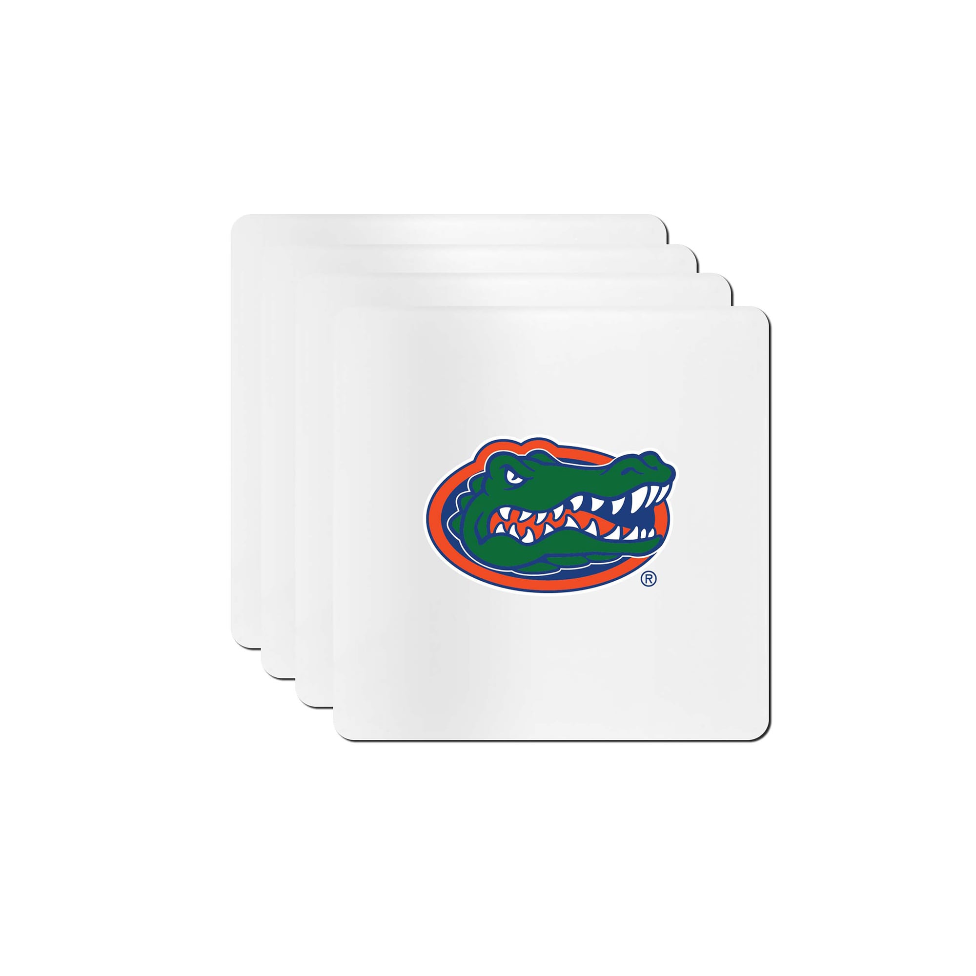 The Memory Company Florida Gators Square Ceramic Coaster Set