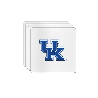 The Memory Company Kentucky Wildcats Square Ceramic Coaster Set