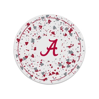 The Memory Company Alabama Crimson Tide Circle Ceramic Coaster Set