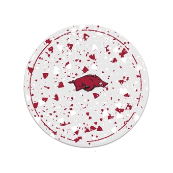 The Memory Company Arkansas Razorbacks Circle Ceramic Coaster Set