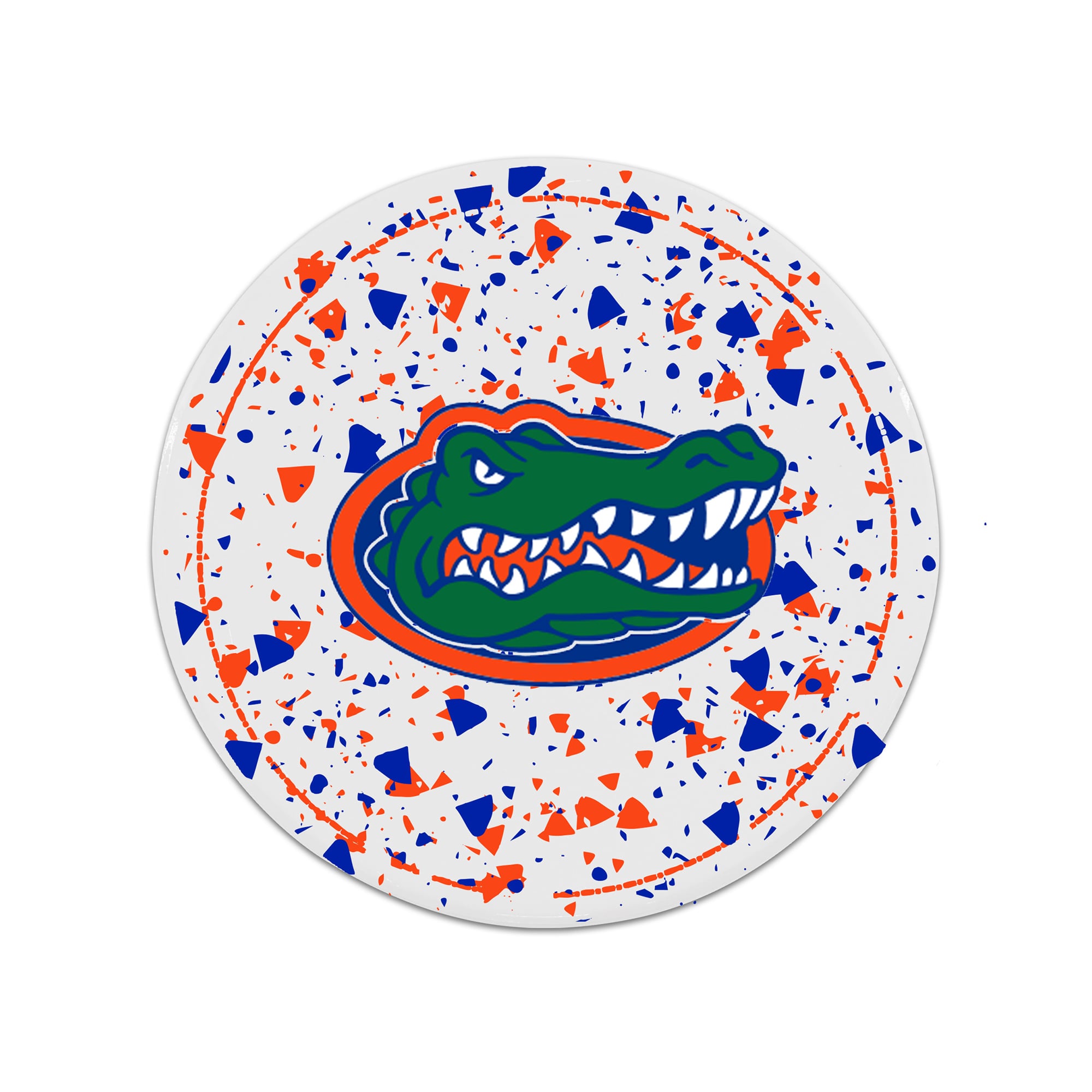 The Memory Company Florida Gators Circle Ceramic Coaster Set