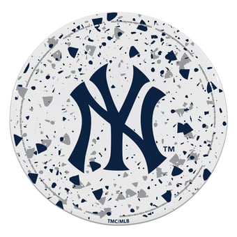 The Memory Company New York Yankees Circle Ceramic Coaster Set