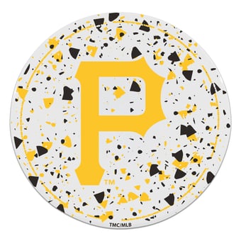 The Memory Company Pittsburgh Pirates Circle Ceramic Coaster Set