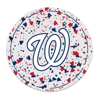 The Memory Company Washington Nationals Circle Ceramic Coaster Set