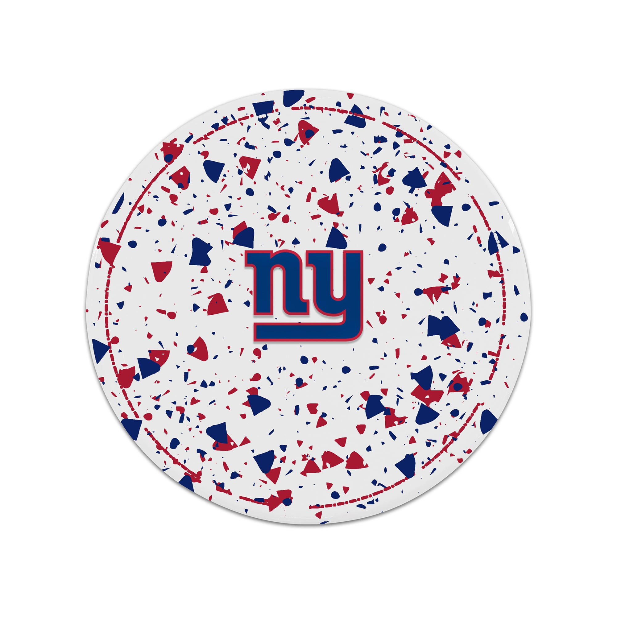 The Memory Company New York Giants Circle Ceramic Coaster Set