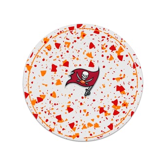 The Memory Company Tampa Bay Buccaneers Circle Ceramic Coaster Set