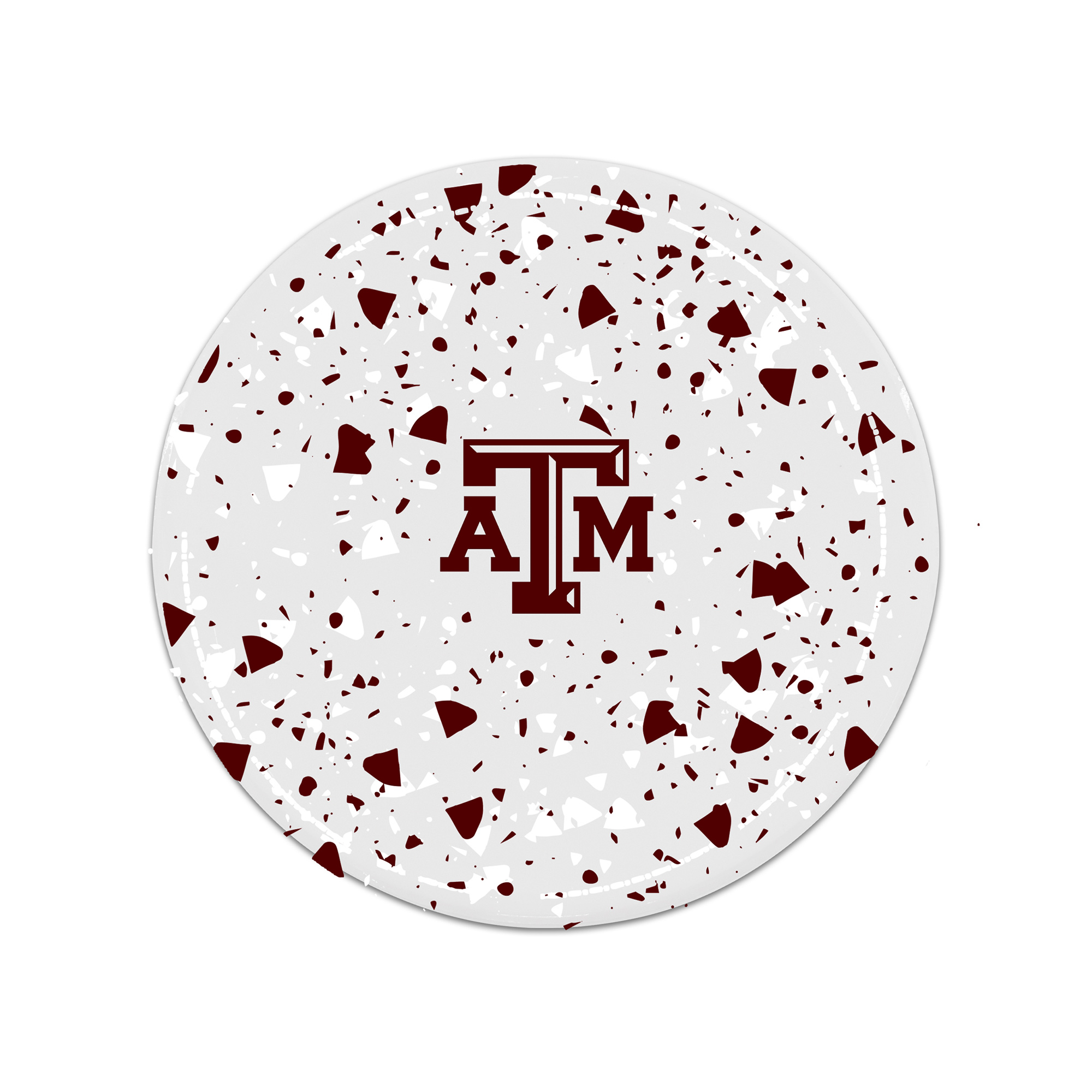 The Memory Company Texas A&M Aggies Circle Ceramic Coaster Set