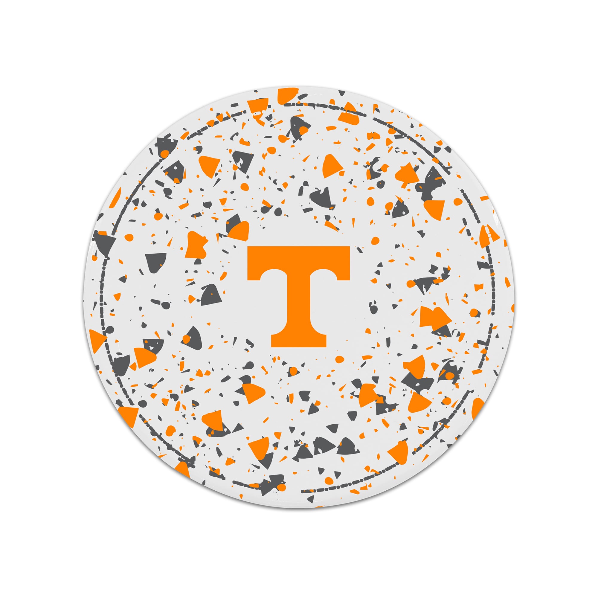 The Memory Company Tennessee Volunteers Circle Ceramic Coaster Set