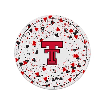 The Memory Company Texas Tech Red Raiders Circle Ceramic Coaster Set