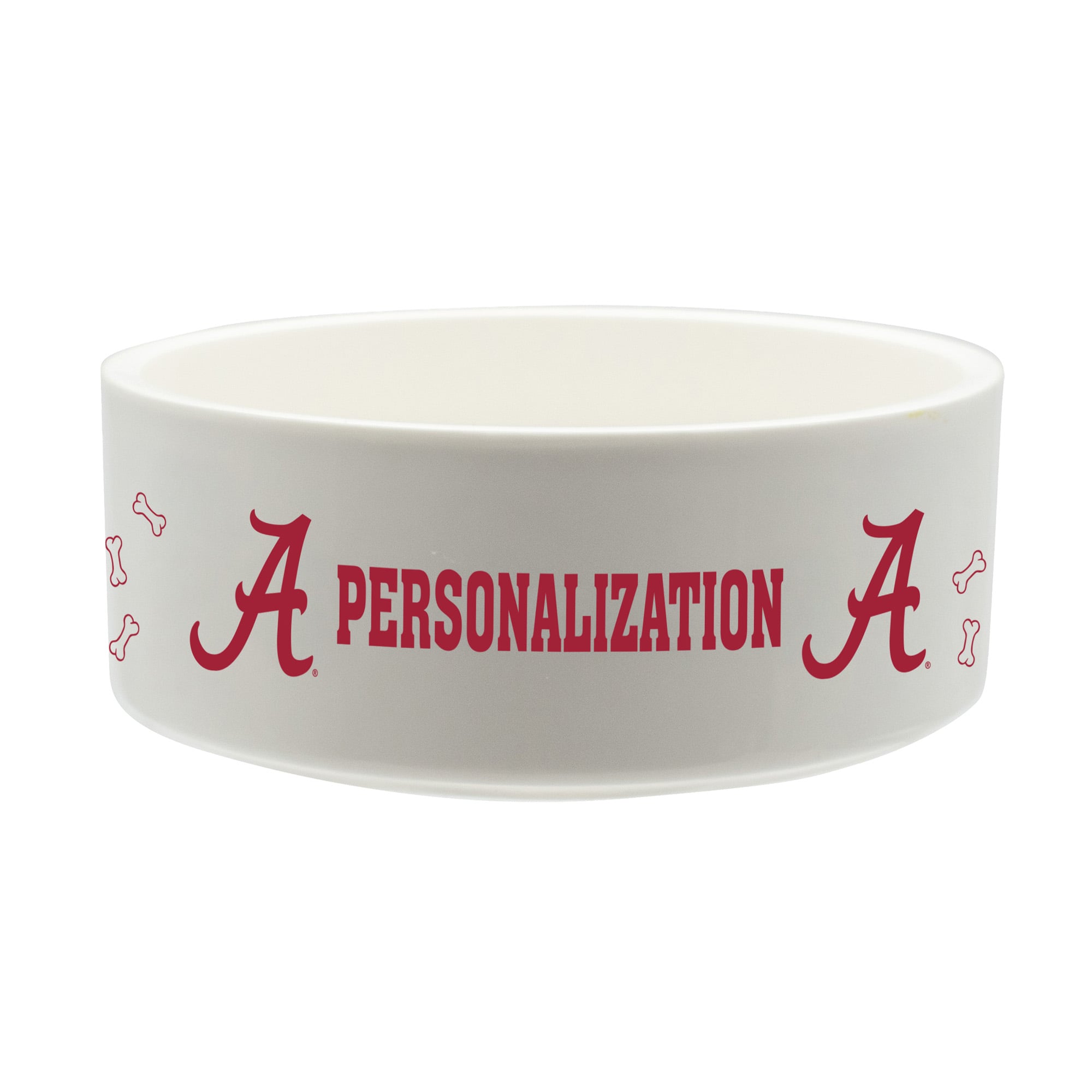 The Memory Company Alabama Crimson Tide 35oz. Personalized Ceramic Pet Bowl