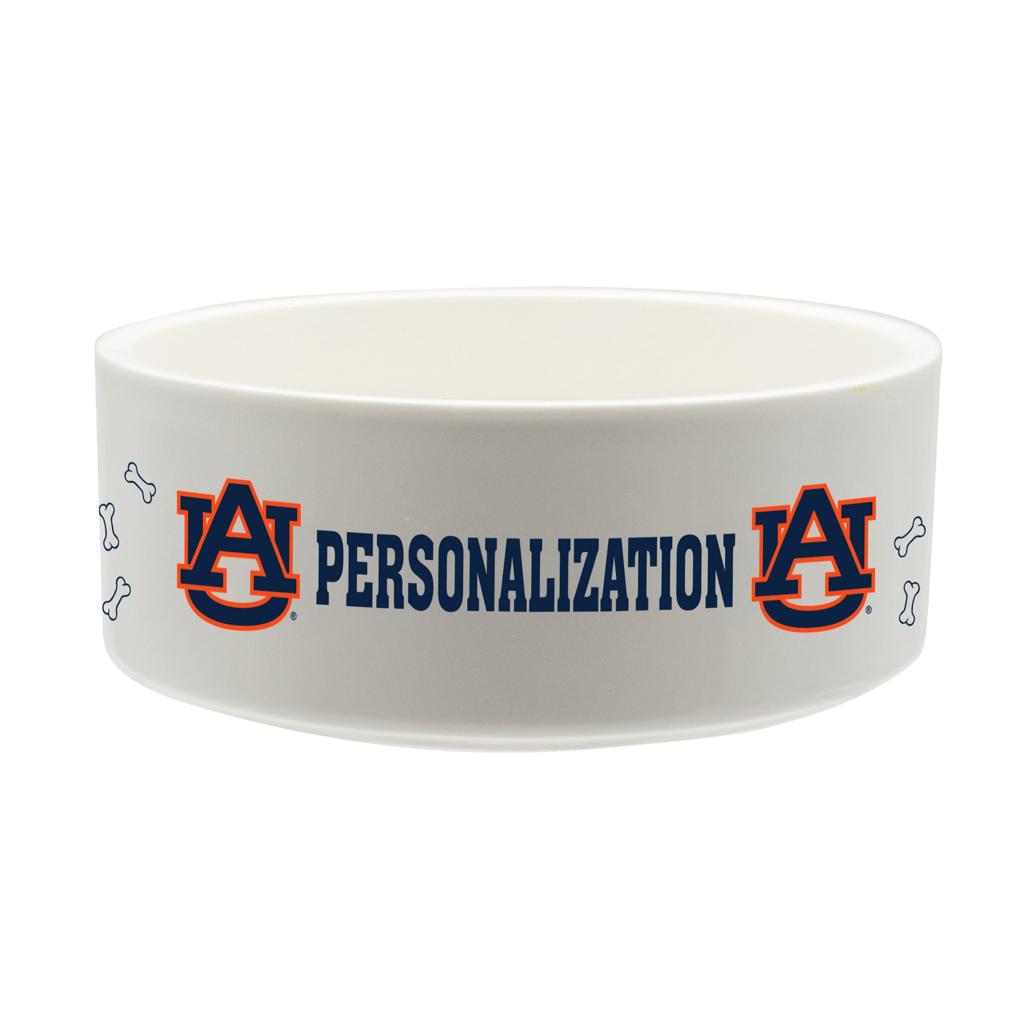 The Memory Company Auburn Tigers 35oz. Personalized Ceramic Pet Bowl