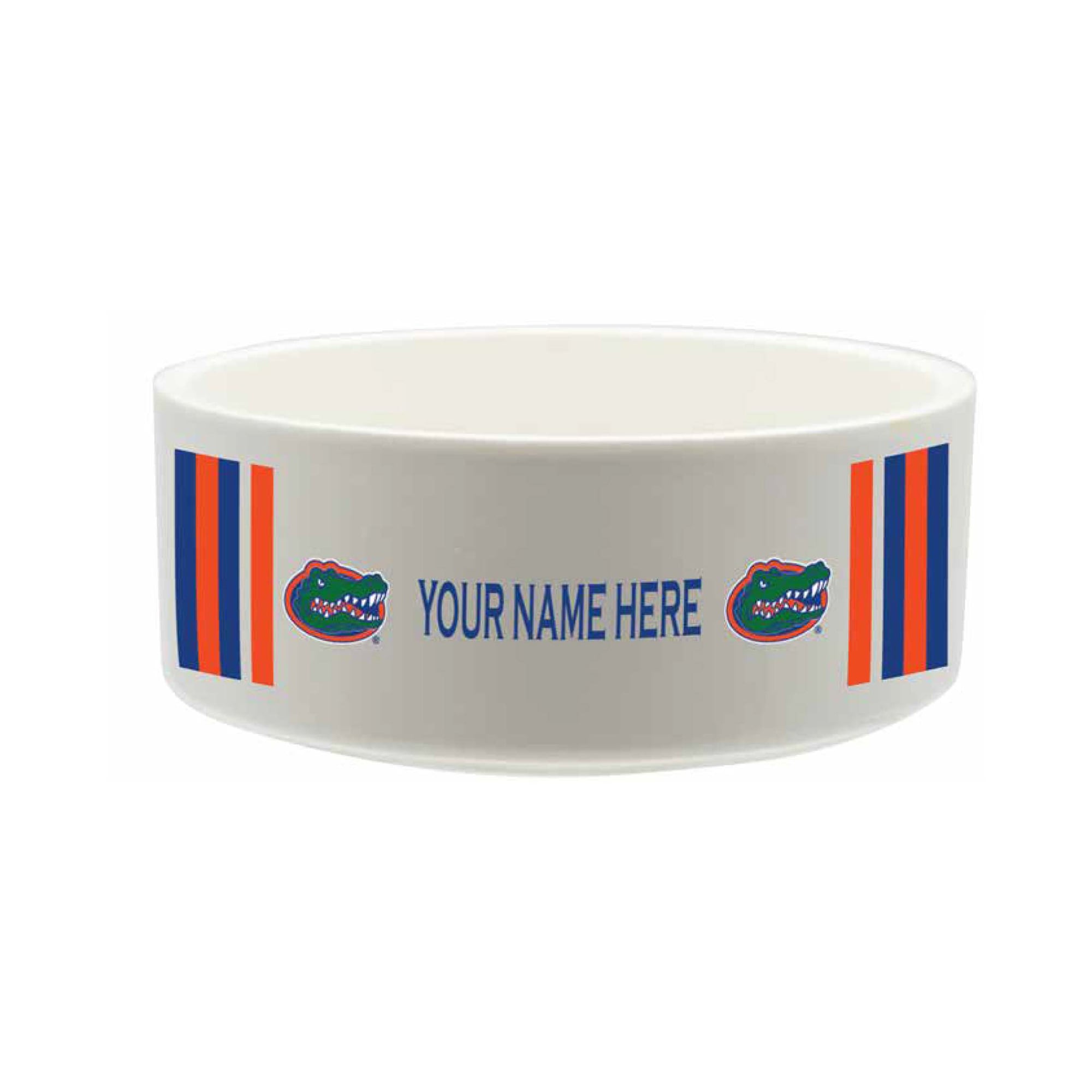 The Memory Company Florida Gators 35oz. Personalized Ceramic Pet Bowl