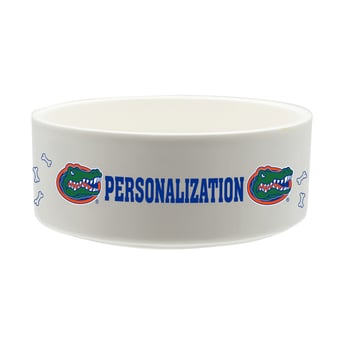 The Memory Company Florida Gators 35oz. Personalized Ceramic Pet Bowl