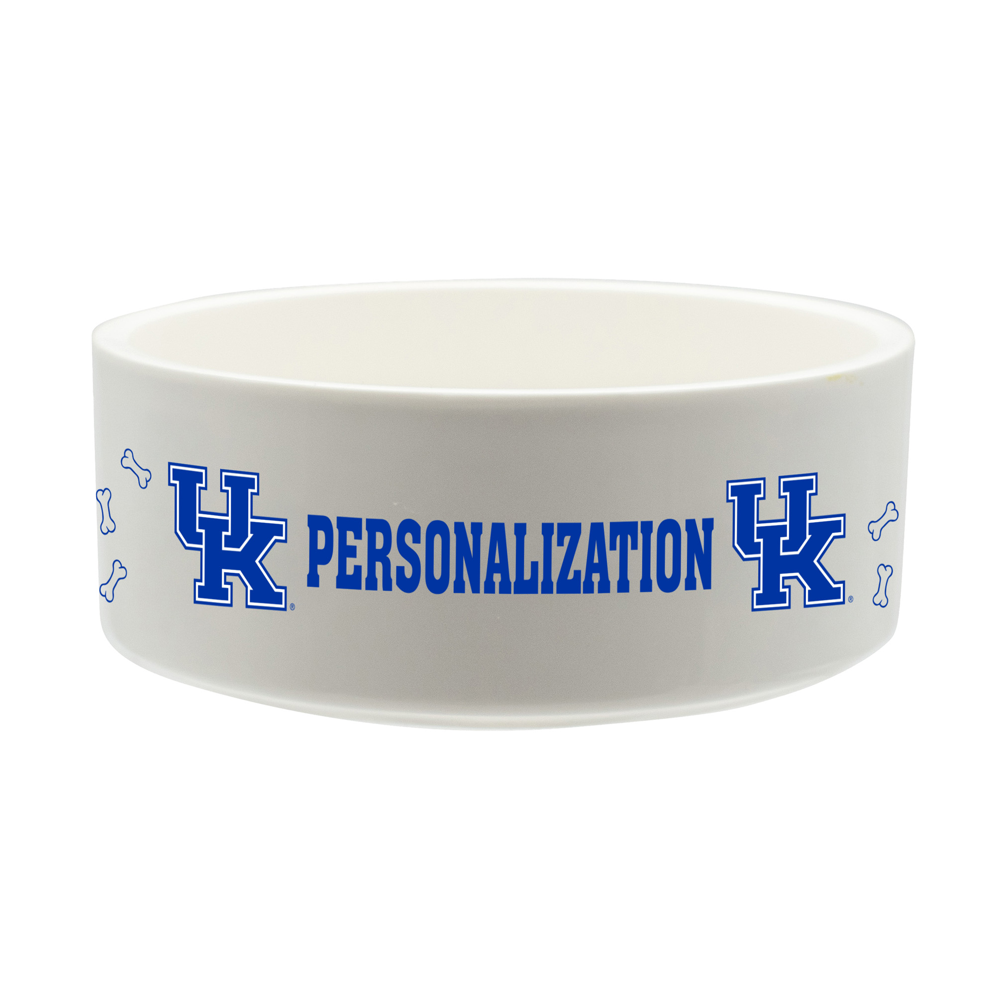 The Memory Company Kentucky Wildcats 35oz. Personalized Ceramic Pet Bowl
