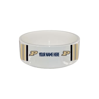 The Memory Company Purdue Boilermakers 35oz. Personalized Ceramic Pet Bowl