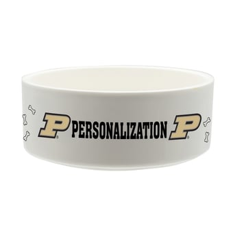 The Memory Company Purdue Boilermakers 35oz. Personalized Ceramic Pet Bowl