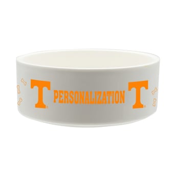 The Memory Company Tennessee Volunteers 35oz. Personalized Ceramic Pet Bowl
