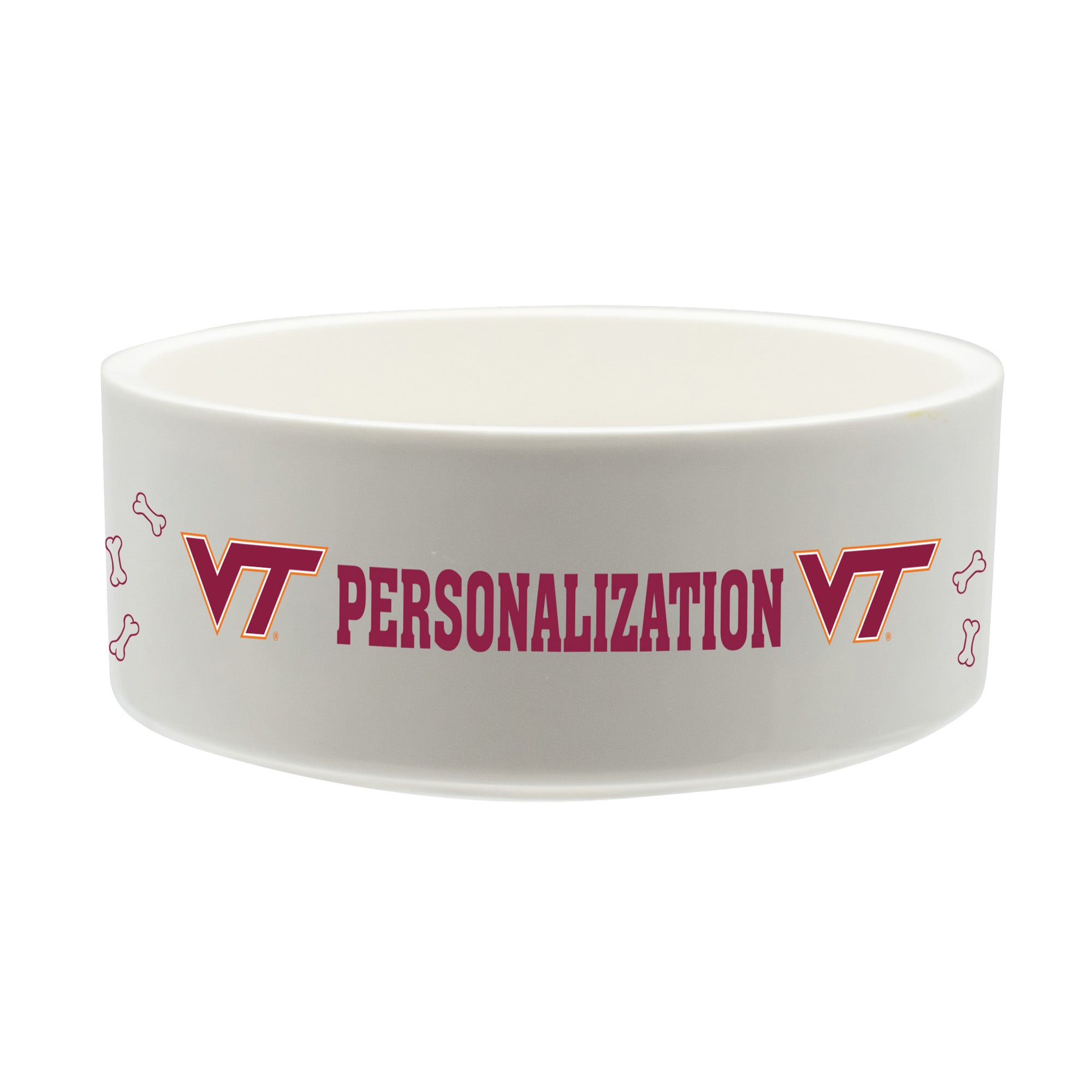 The Memory Company Virginia Tech Hokies 35oz. Personalized Ceramic Pet Bowl