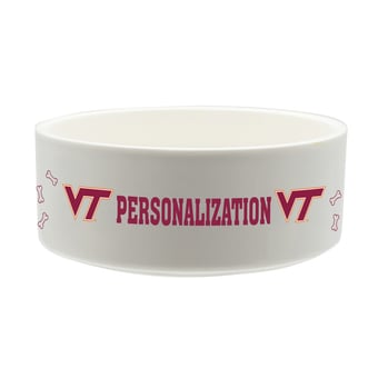 The Memory Company Virginia Tech Hokies 35oz. Personalized Ceramic Pet Bowl