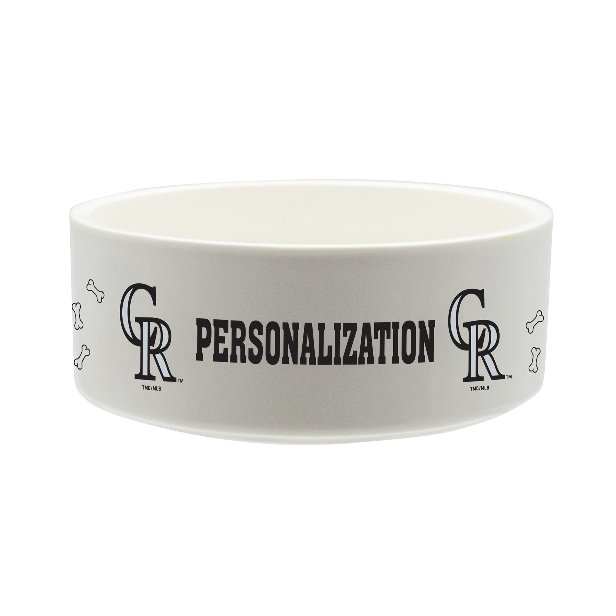 The Memory Company Colorado Rockies 35oz. Personalized Ceramic Pet Bowl