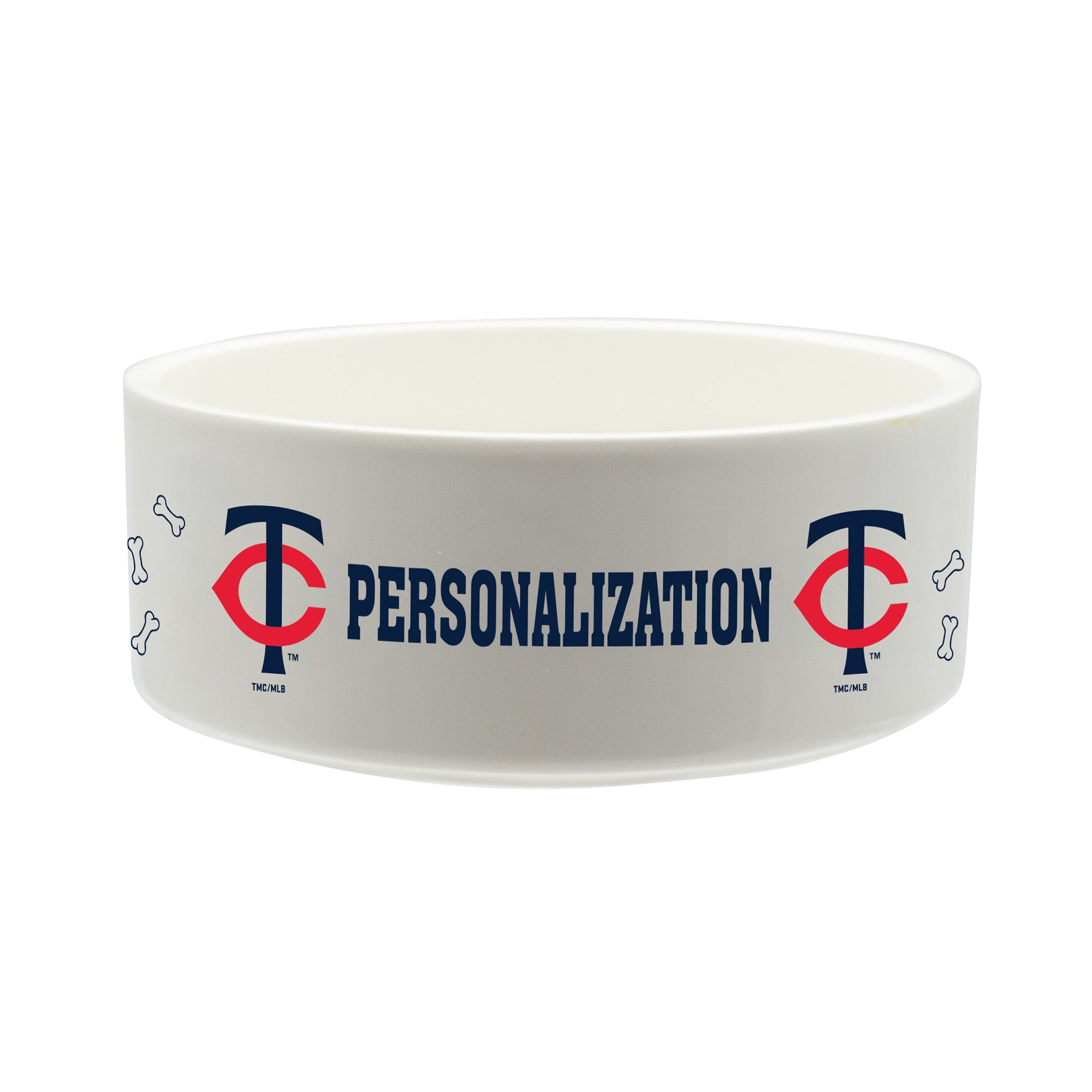 The Memory Company Minnesota Twins 35oz. Personalized Ceramic Pet Bowl
