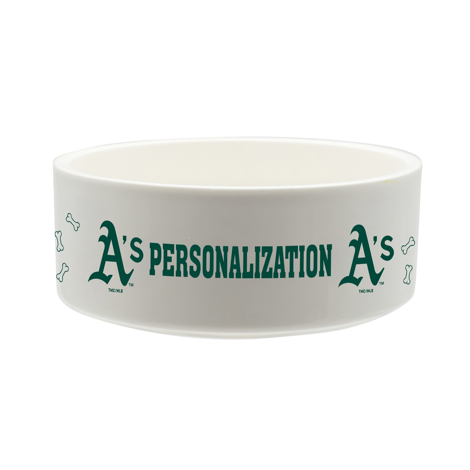 The Memory Company Athletics 35oz. Personalized Ceramic Pet Bowl