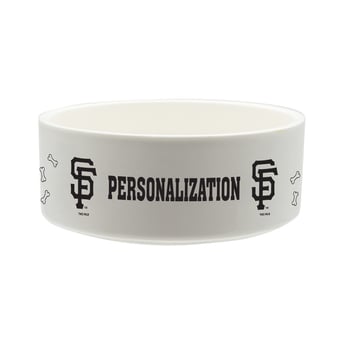 The Memory Company San Francisco Giants 35oz. Personalized Ceramic Pet Bowl