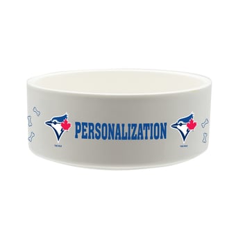 The Memory Company Toronto Blue Jays 35oz. Personalized Ceramic Pet Bowl