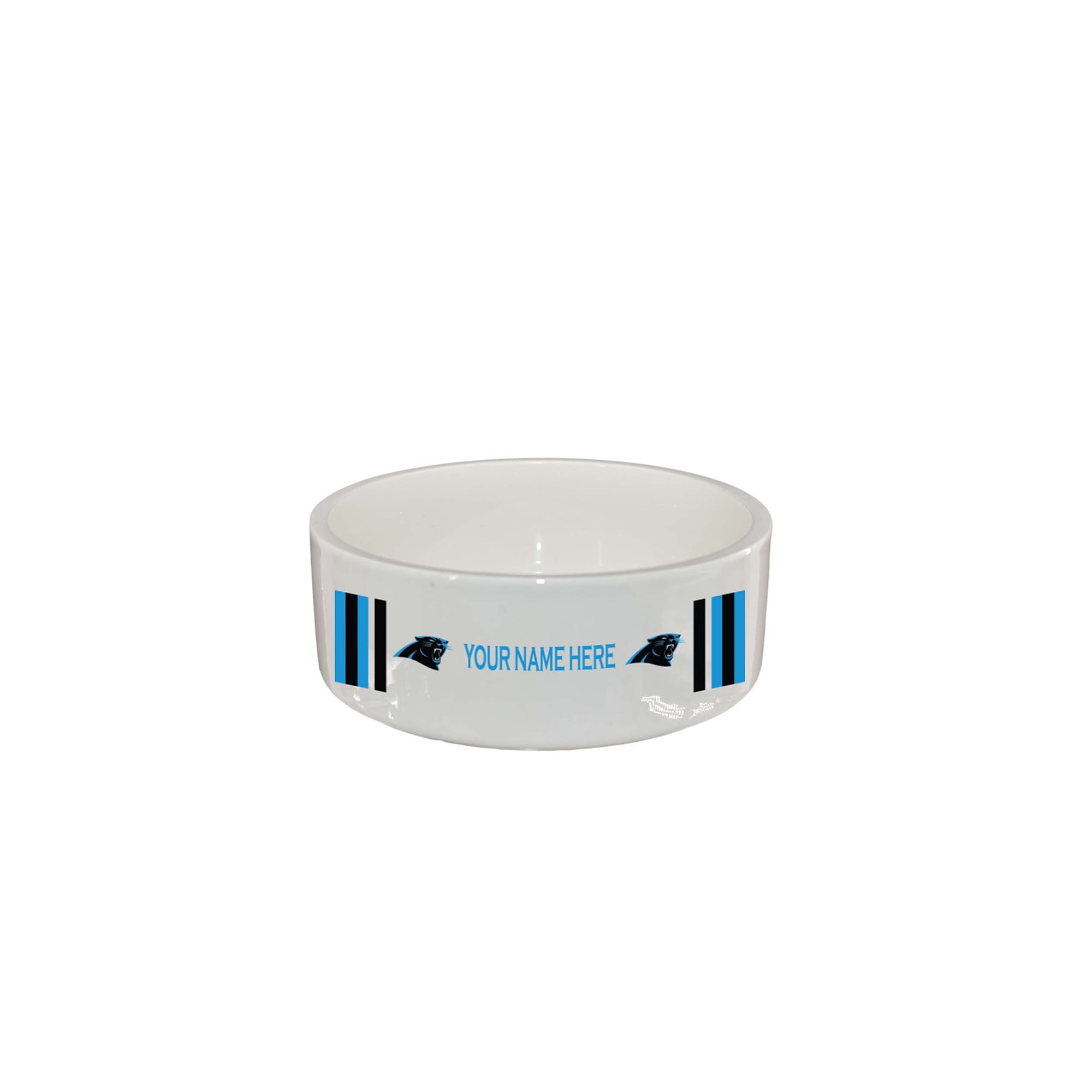 The Memory Company Carolina Panthers 35oz. Personalized Ceramic Pet Bowl