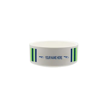 The Memory Company Seattle Seahawks 35oz. Personalized Ceramic Pet Bowl