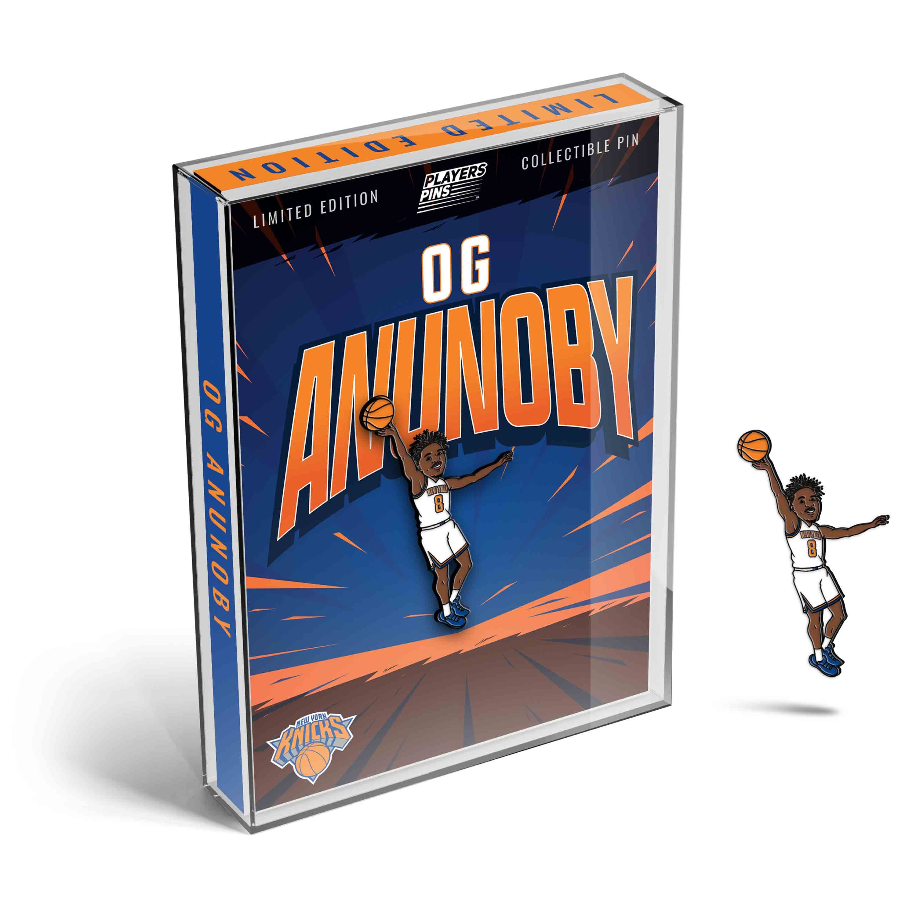Players Pins™ OG Anunoby New York Knicks Limited Edition Collectible Pin