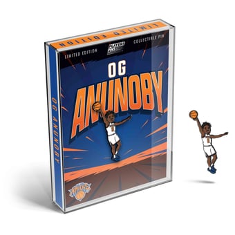 Players Pins™ OG Anunoby New York Knicks Limited Edition Collectible Pin