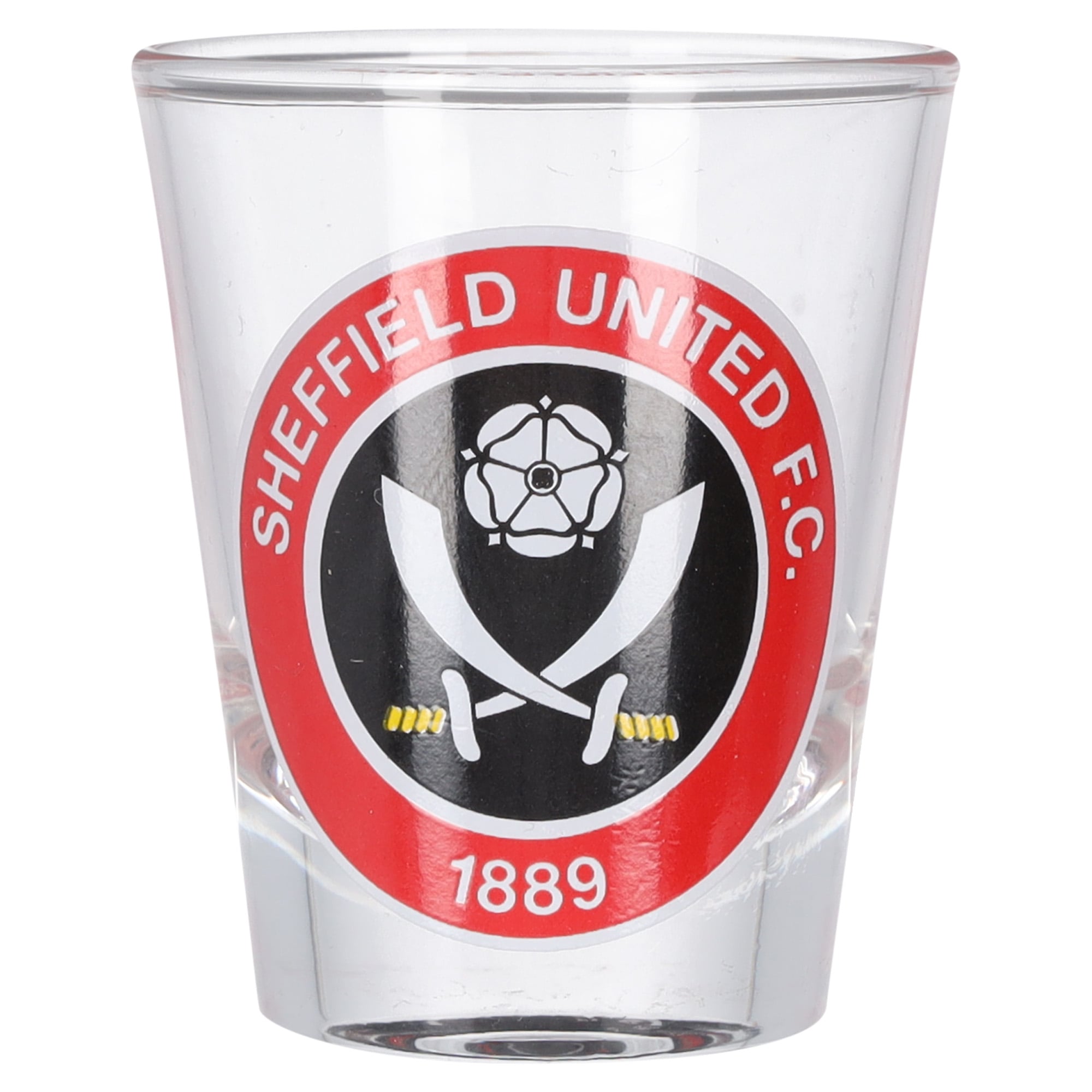 Sheffield United Full Crest Shot Glass