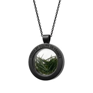 Collier Terra de l'équipe de France, acier noir mat - Grand modèle, vue 3