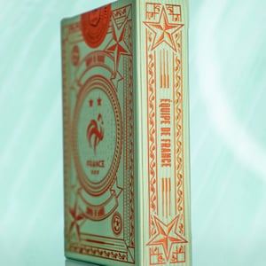 Cartes à jouer de collection Équipe de France - Extérieur, vue 5
